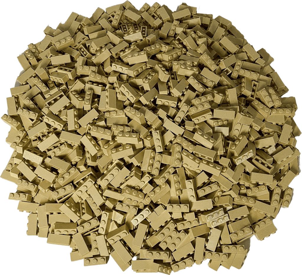 LEGO® Briques 1x3 Beige clair - 3623 NOUVEAU ! Quantité Image du produit 