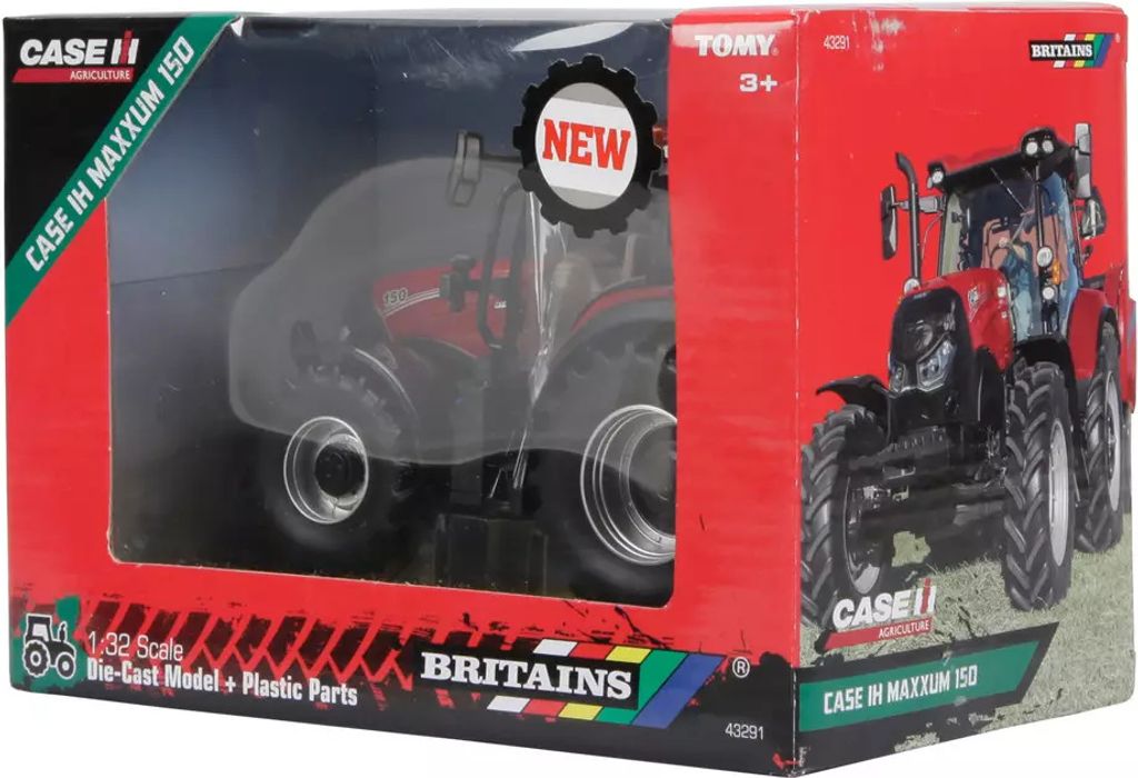 Tracteur case ih maxxum 150 - britains 43291 BRI43291 |Animaux et
