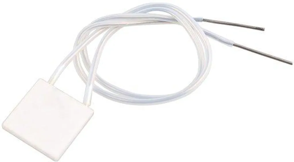 Réchaud électrique céramique 550 °C blanc avec châssis métallique robuste