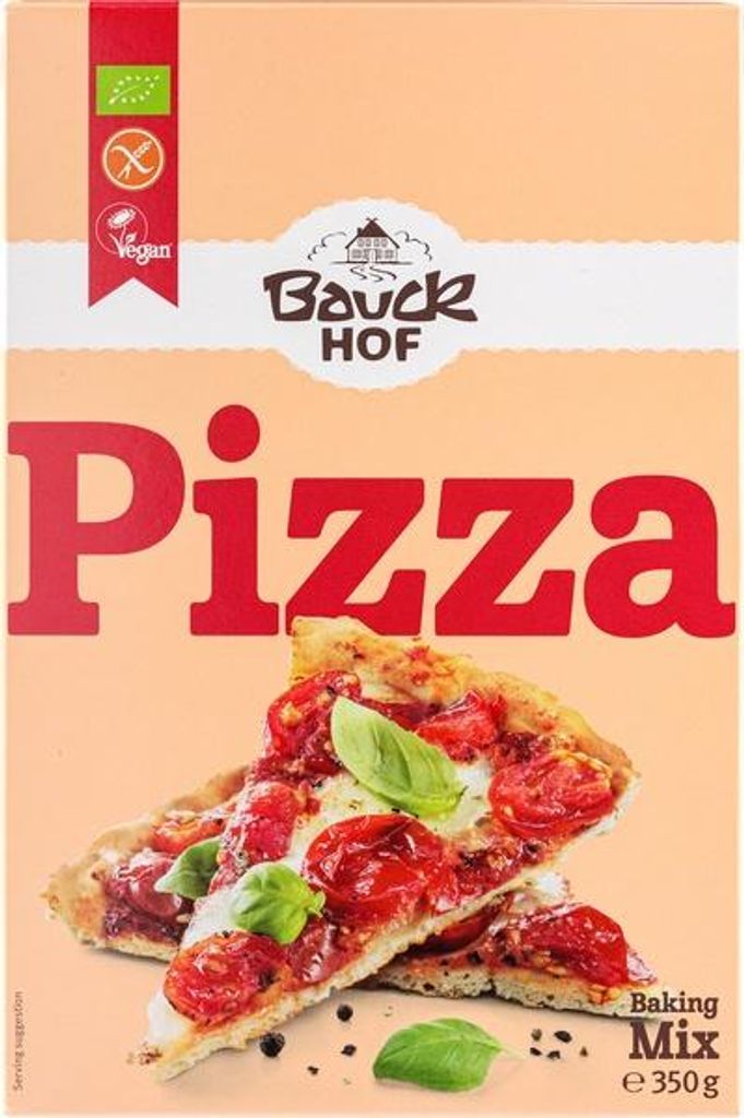 Bauck Mühle Glutenvrije Pizzamix (350 gr) Productafbeelding 