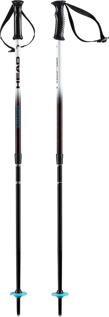 Head Supershape Team adjustable Junior Skisto white/black/speed blue UNI