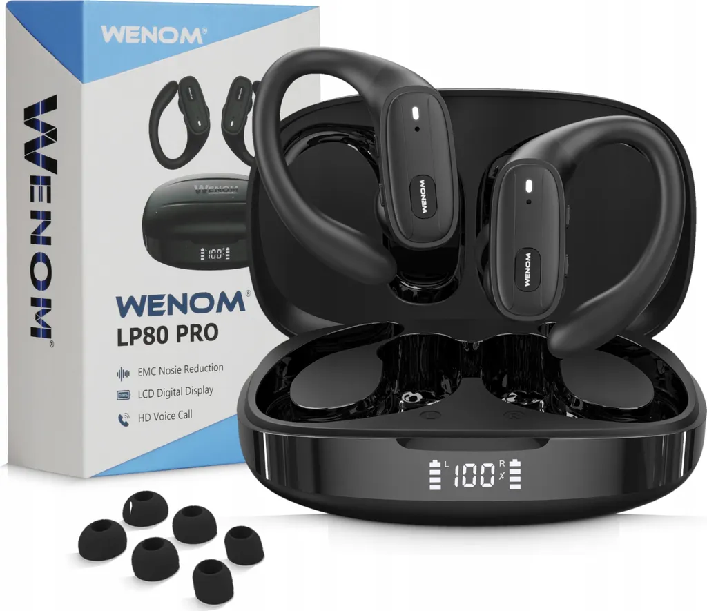 Casque Audio Sans Fil LP-80 PRO pour le Sport et les Appels Haute Définition