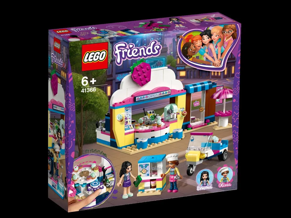 LEGO Friends 41366 Le Café de Cupcakes d'Olivia Jouet de Construction
