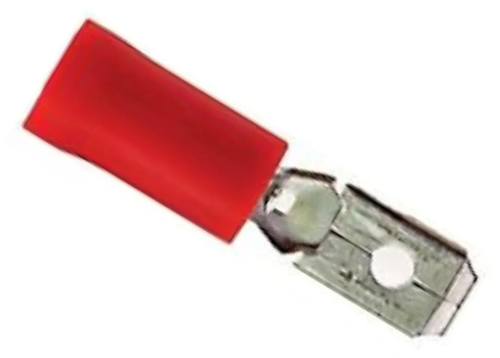 Cosse plate mâle 2,8 mm pour réparation faisceau auto et moto x25