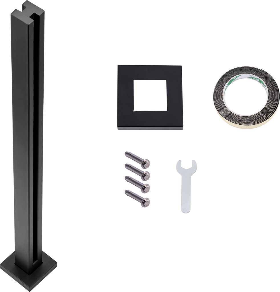 SucceBuy pince à verre, 37,4" de haut support de rampe pour Image du produit 