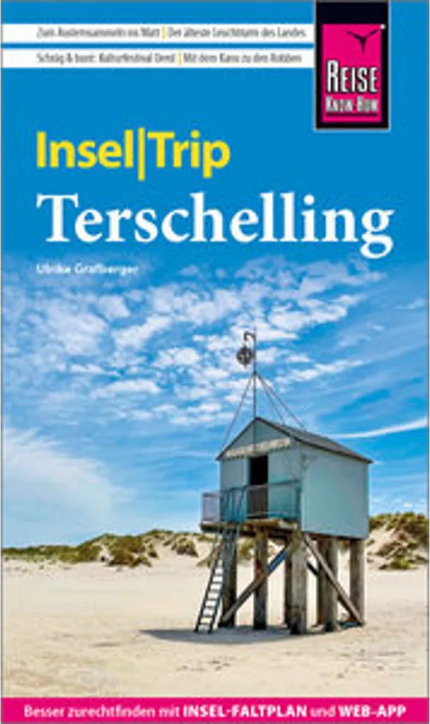 Ne plus se perdre à Terschelling : le guide de poche avec cartes et plans