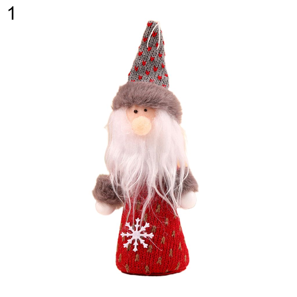 Hängende Ornamente süßer Cartoon Stoff entzückende Weihnachtsbaum -Ornamente für Party-1