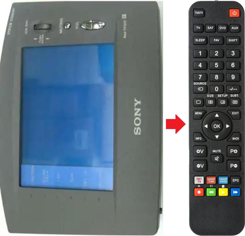 Fernbedienung passend für SONY STR-DA50ES