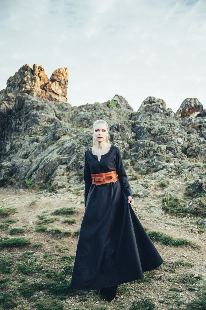 Unterkleid Schwarz "Lina"  M Produktbild 