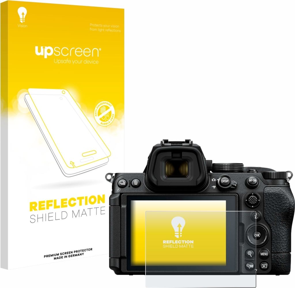 upscreen Schutzfolie für Nikon Z5 II Displayschutz Displayschutzfolie Folie Matt Entspiegelungsfolie