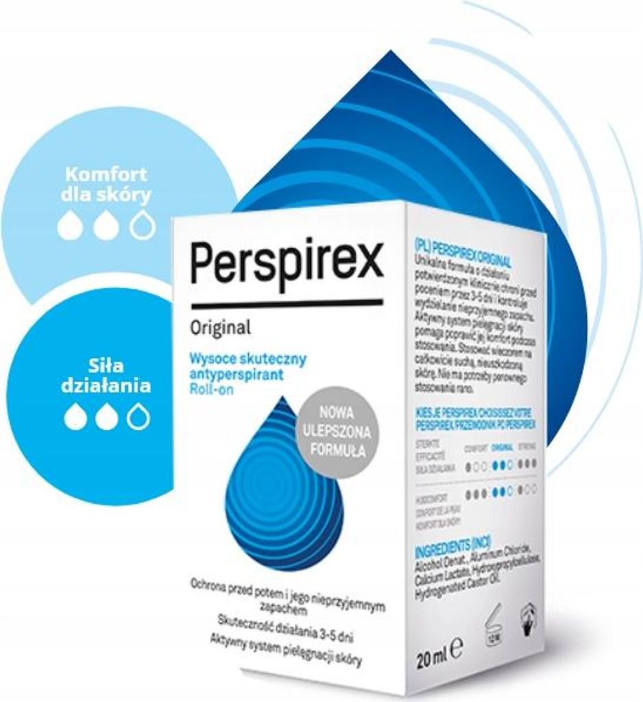 Perspirex Original Anti-Perspirant Roll-On 20 ml Deodorants