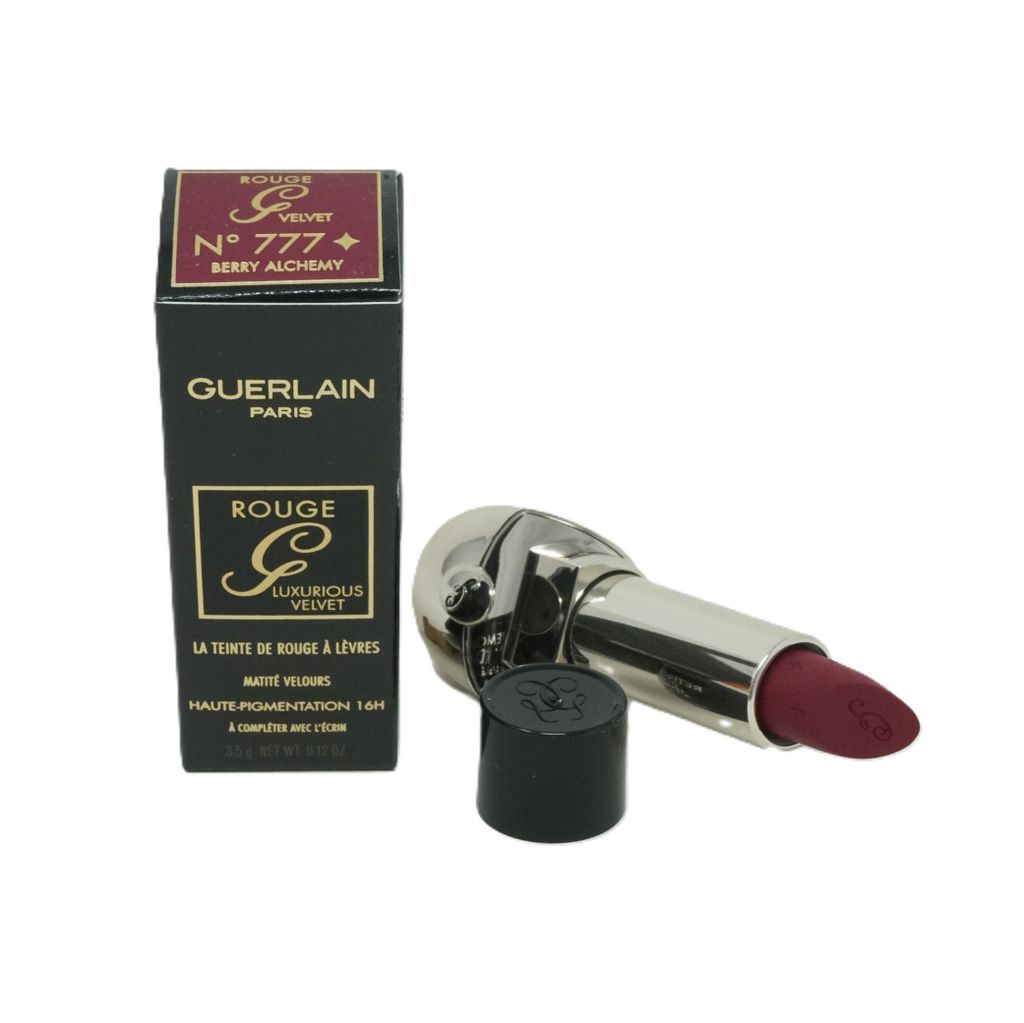 Guerlain Rouge G Luxurious Velvet Matte Lipstick Shade Lippenstift 3,5g No 777 Berry Alchemy