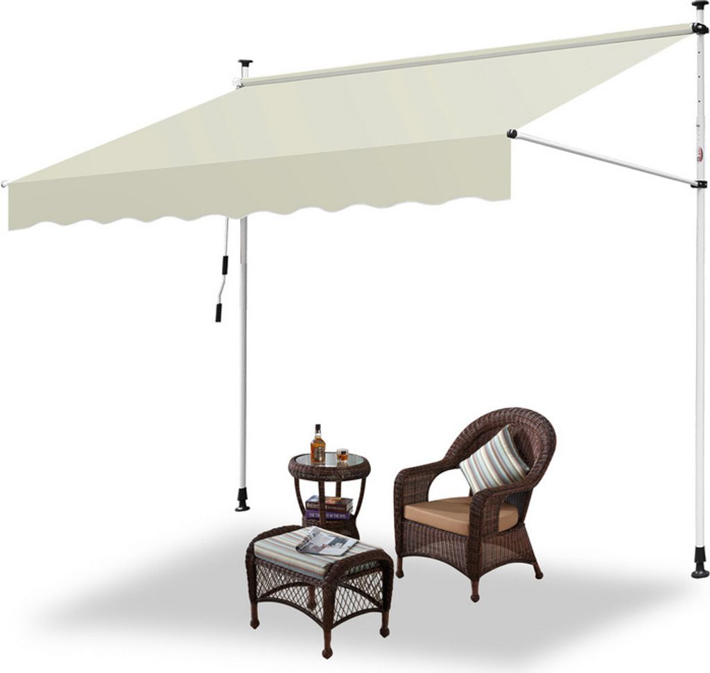 Tenda da sole Jopassy Tenda a morsetto Tenda da balcone Immagine del prodotto 