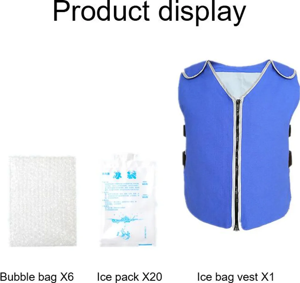 Gilet de refroidissement anti-canicule pour sportifs et travailleurs