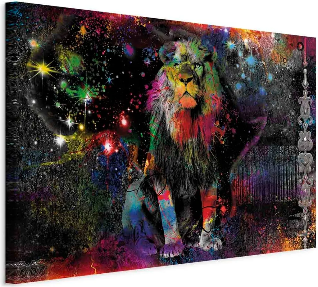 Quadro Moderno Animali Africa 120x80 | Tela Artistica Grande Formato