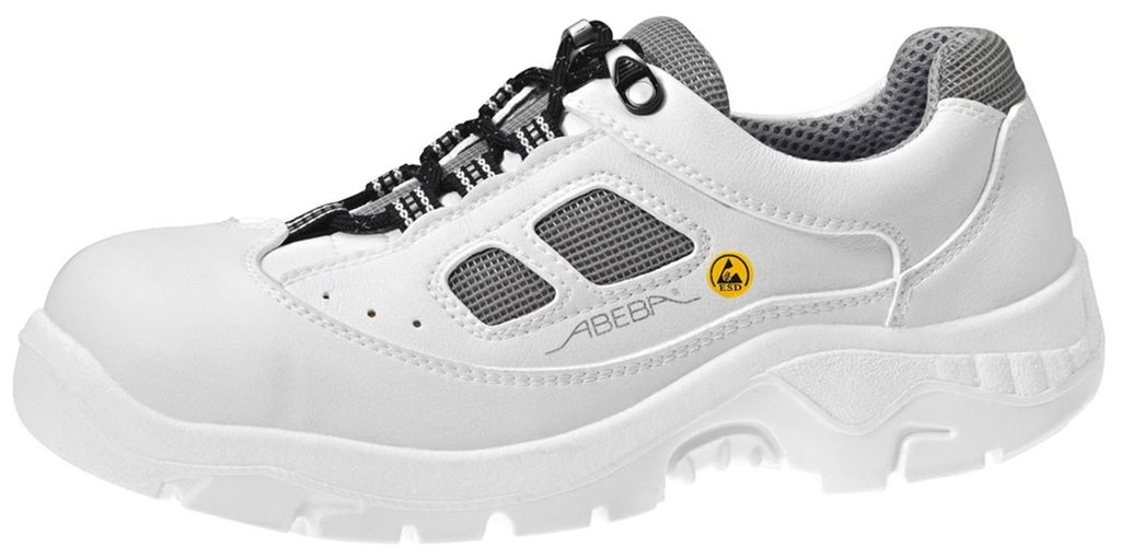 Abeba 2626 Halbschuh weiß ESD - 43