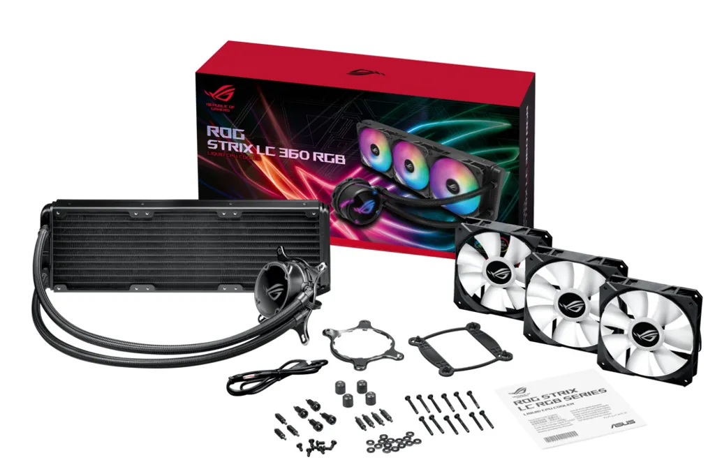 Refroidisseur CPU ROG Strix LC 360 RGB avec Éclairage Aura Sync Intégré - 5