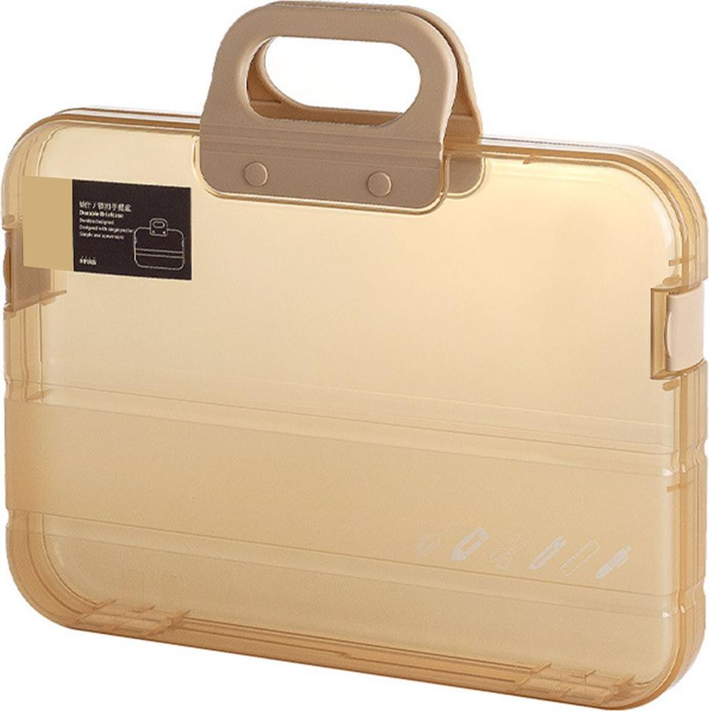 5er Set Aktentasche / Dokumententasche A5 Mit Reißverschluss – PVC Wasserdicht, Bunt