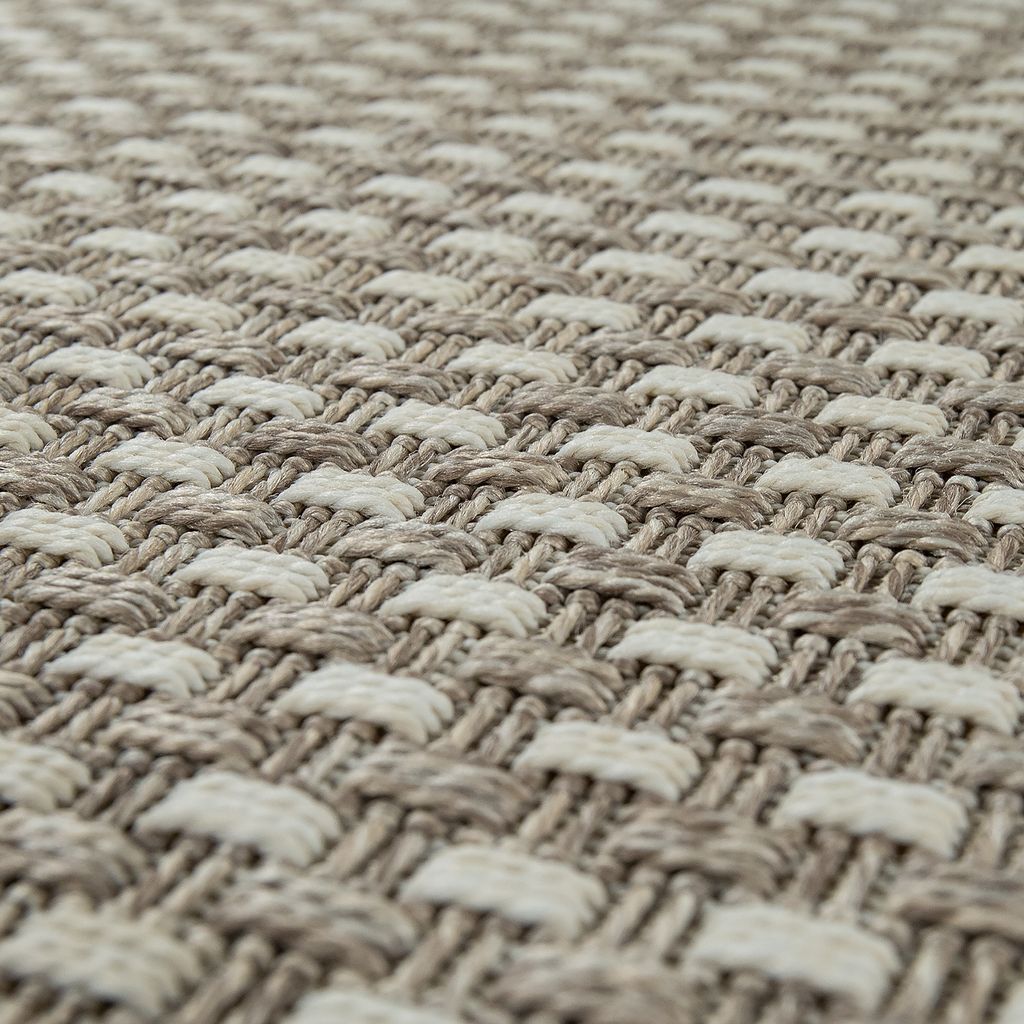 In- & Outdoor Flachgewebe Teppich Sisal Optik Natürlicher Produktbild 4
