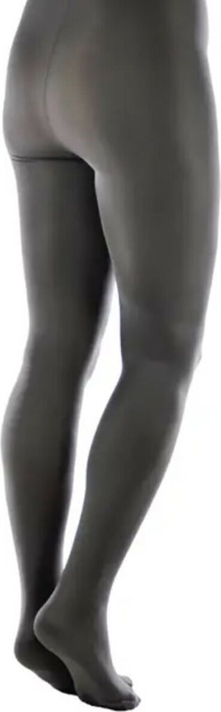 Strumpfhosen 100DEN für Damen blickdichte Strümpfe elastisch und bequem Grau S