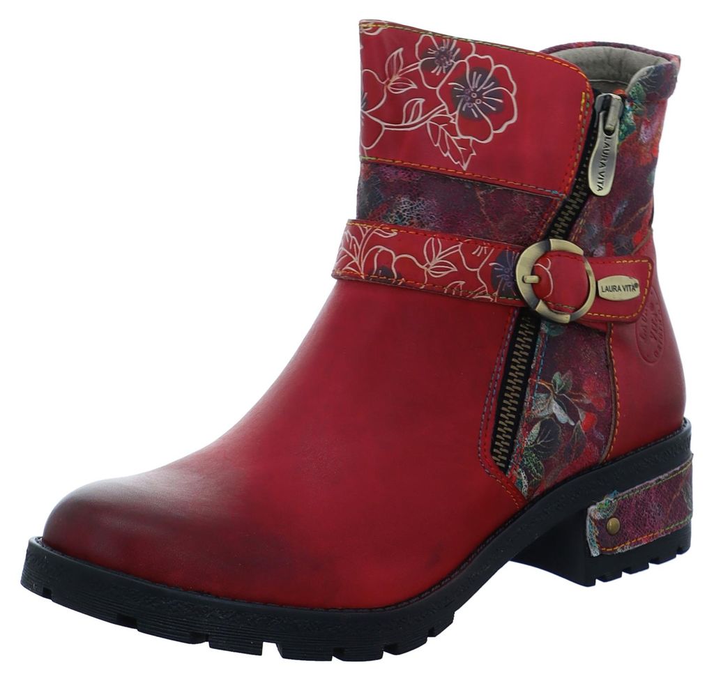 Laura Vita Klassische Stiefeletten Damen 32313138333636 Rot Produktbild 