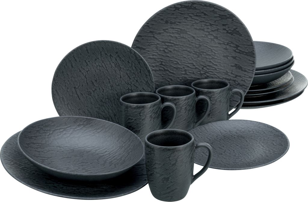 CreaTable, 20539, łupek czarny, zestaw 16-częściowy, Zdjęcie produktu 