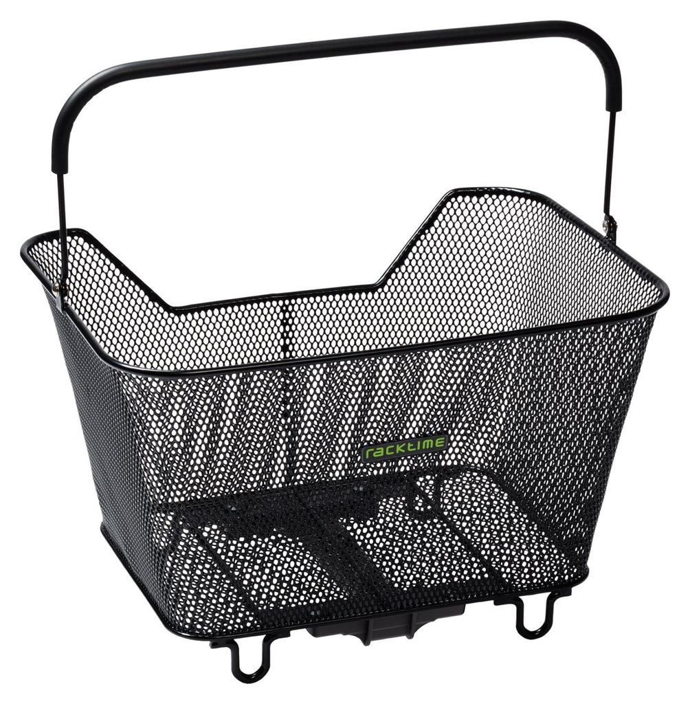 racktime BaskIt, Tylne, Kosz rowerowy, Czarny, 20 l, 10 kg, Zdjęcie produktu 