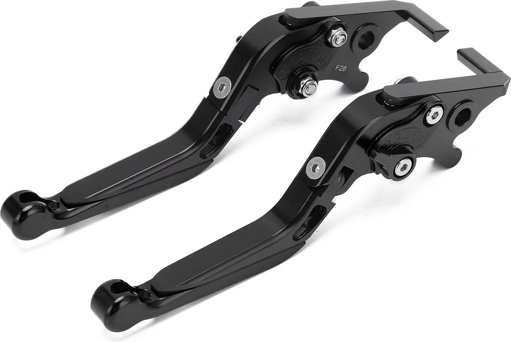 Coppia Leve Freno Yamaha NMAX 155 2015-2021 Nere - Ricambi Moto CNC
