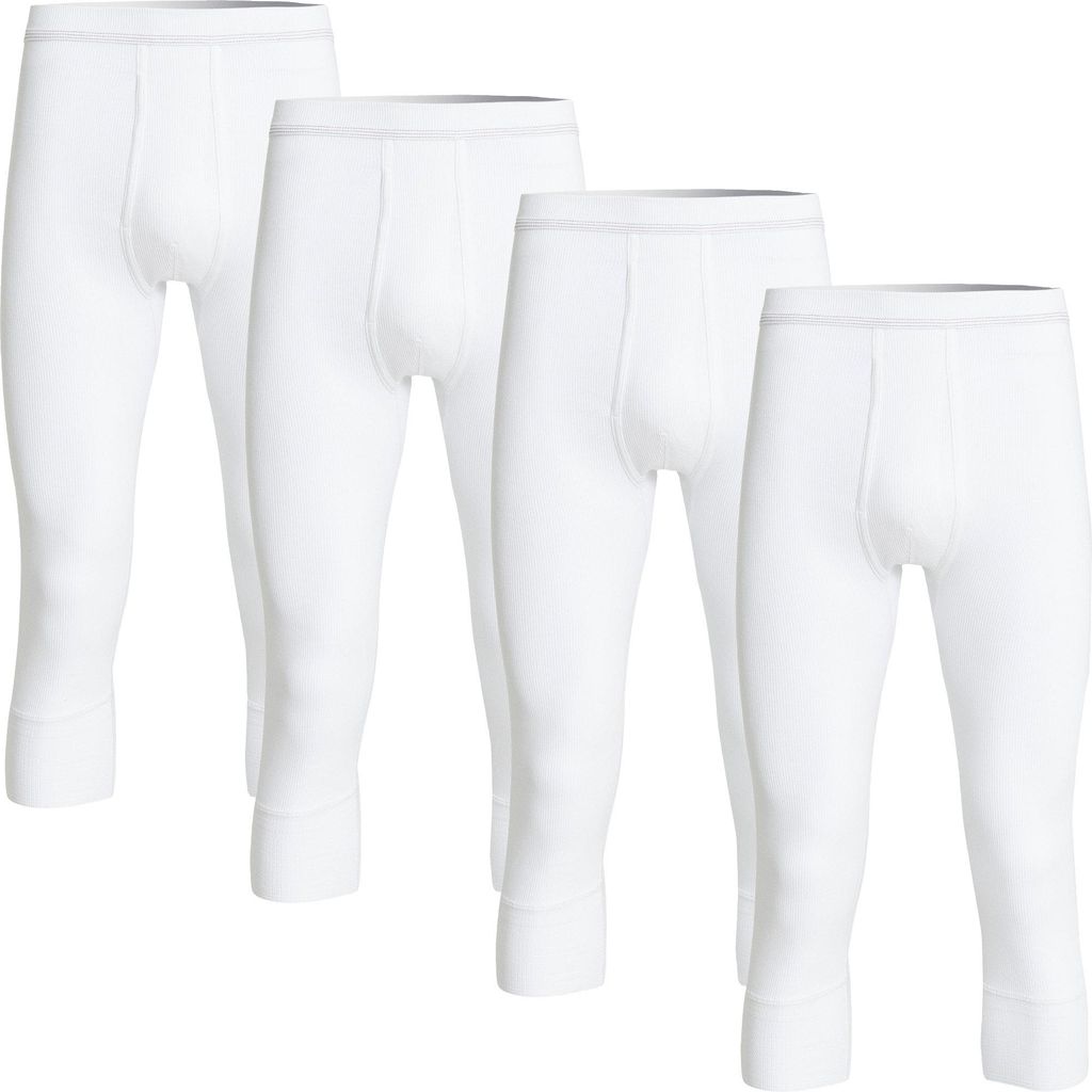Con-ta Herren-Unterhose, 3/4 lang 4er-Pack weiß 6
