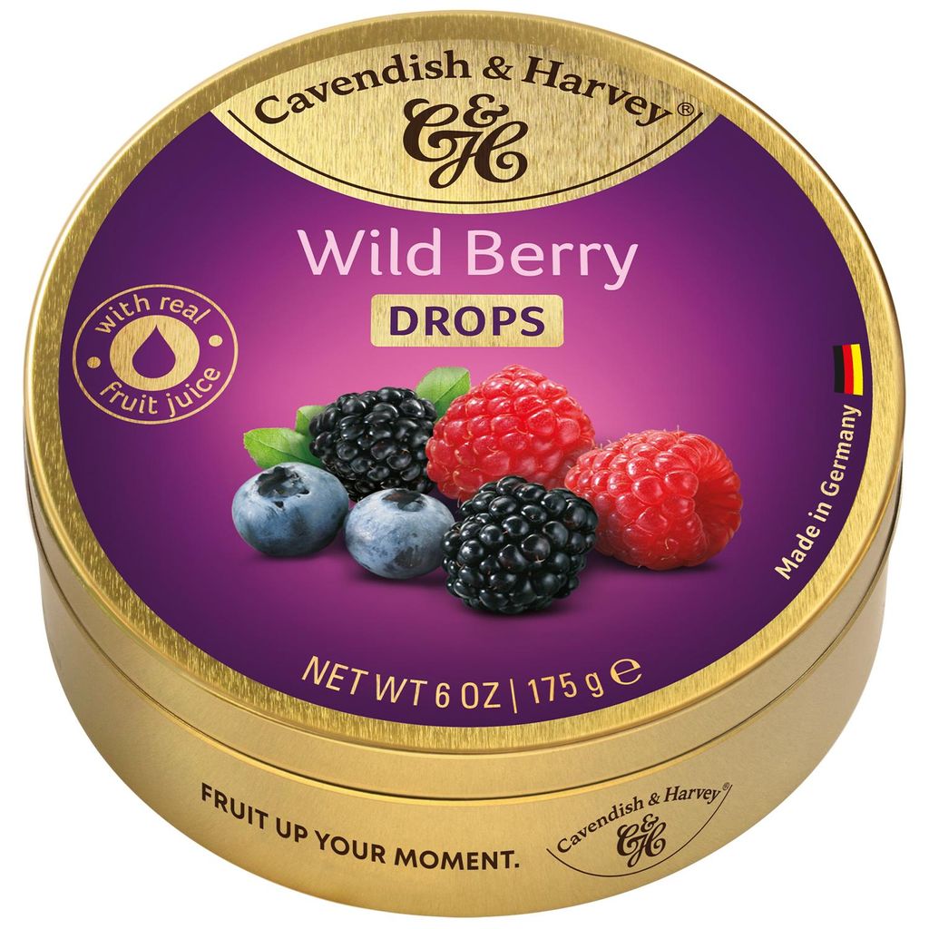 Cavendish & Harvey Wild Berry Drops 175g Obrázok produktu 