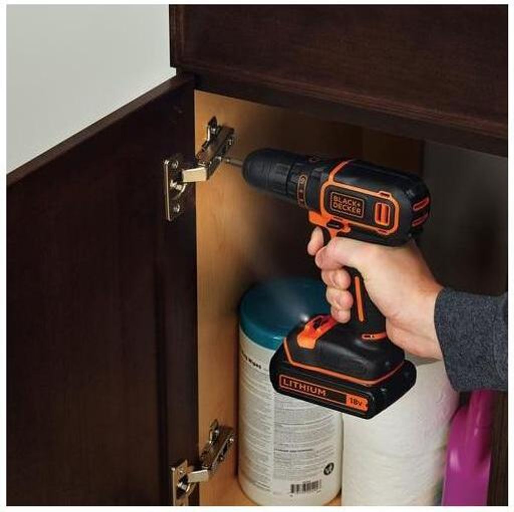 wiertarko-wkrętarka 18 V CDC18BAFC-QW BLACK+DECKER Zdjęcie produktu 6