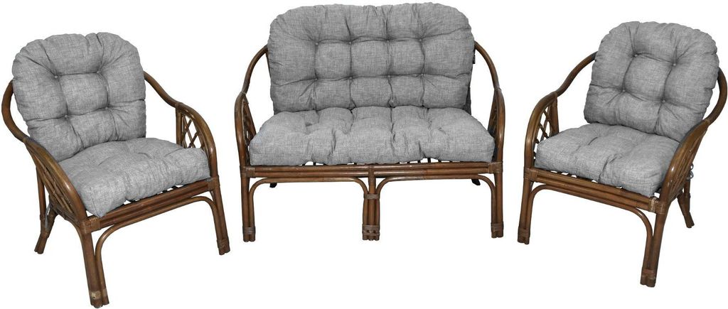 AMPO poduszki na meble rattanowe ogrodowe komplet sofa Zdjęcie produktu 