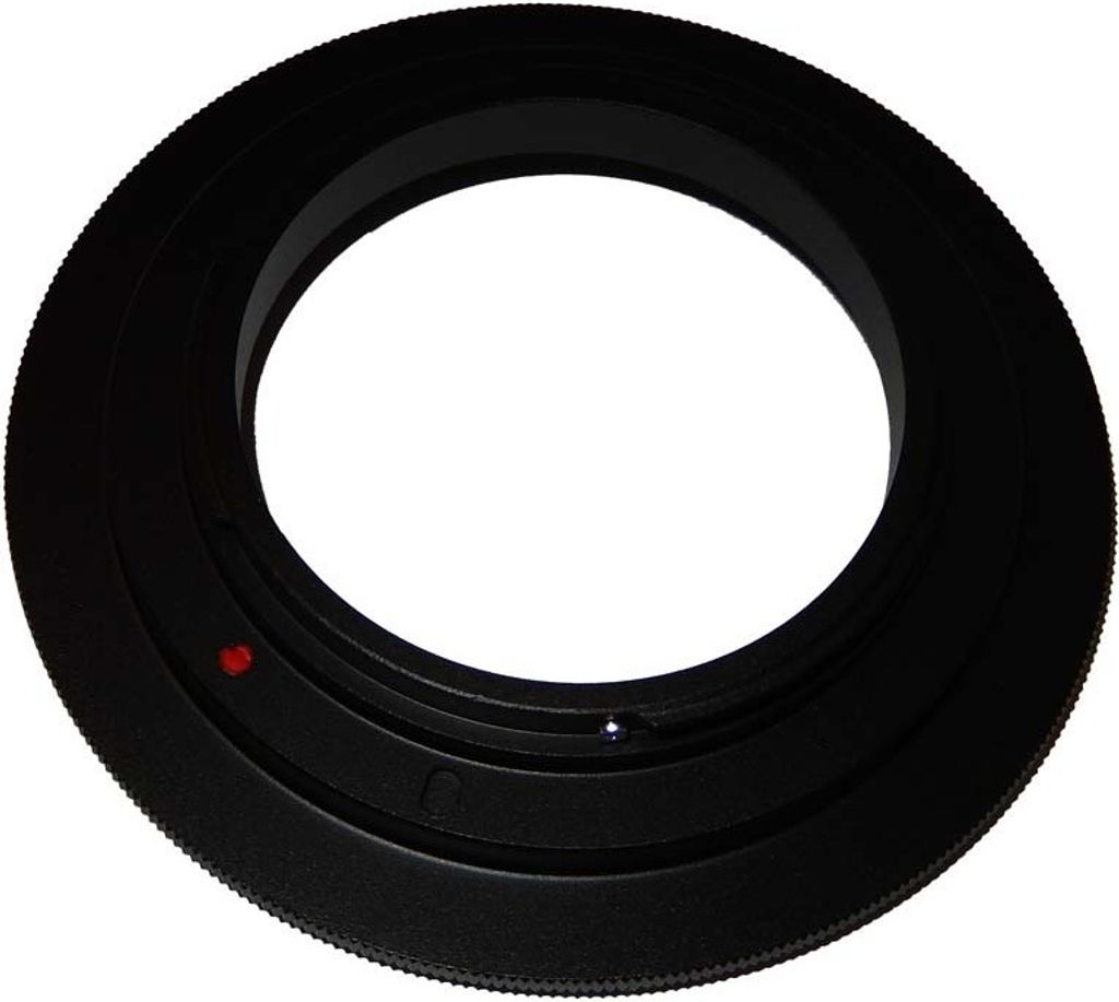 vhbw 77 mm Retroadapter kompatibel mit Canon EOS 600D, 5D, 5D Mark III, 450D, 50D, 500D, 40D, 5D Mark II, 550D Kamera - Umkehrring für 77 mm Objektiv