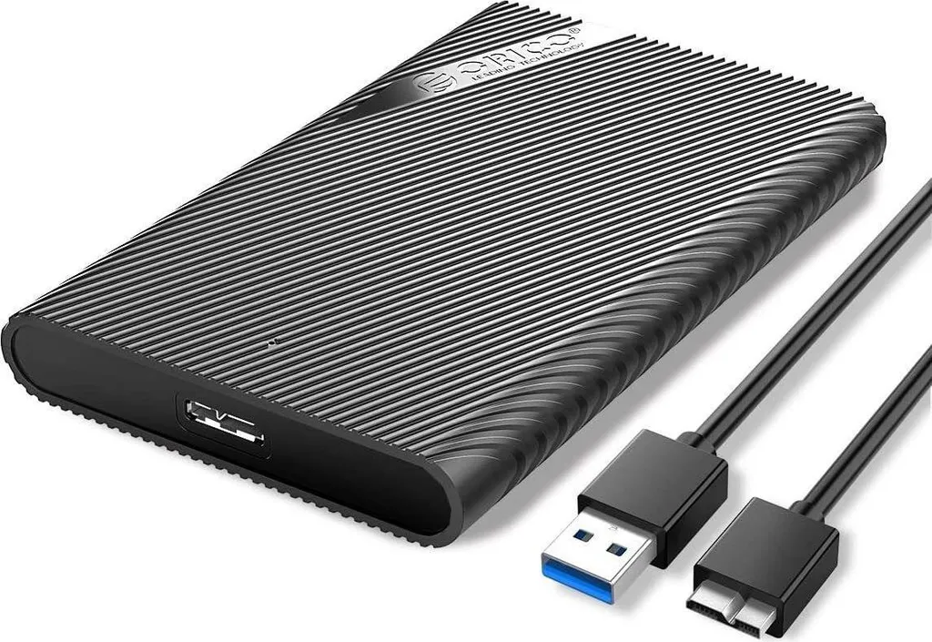 Boîtier Externe pour Disque Dur 2.5 Pouces SSD SATA ORICO Noir