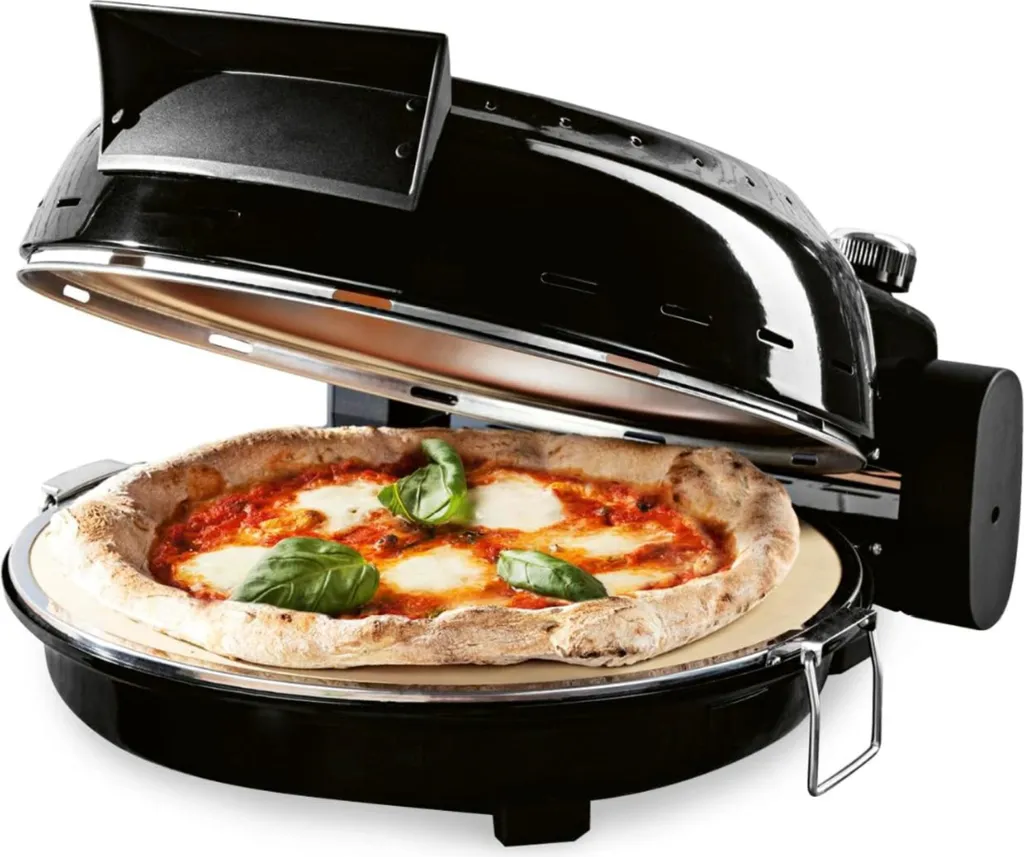 Forno Pizza Professionale GOURMETmaxx 1800W | Alta Temperatura 420°C