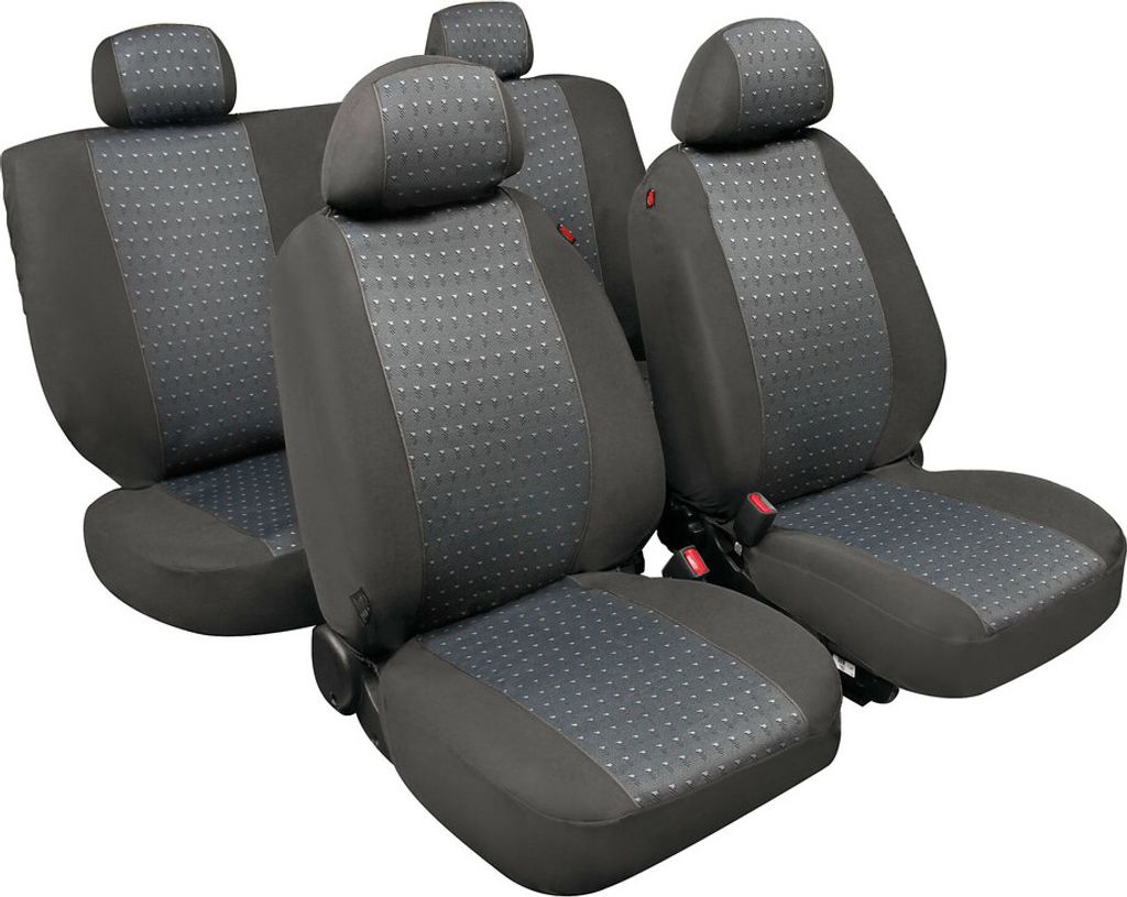 Lampa Rex Grau Jacquard Universal Sitzbezug Set
