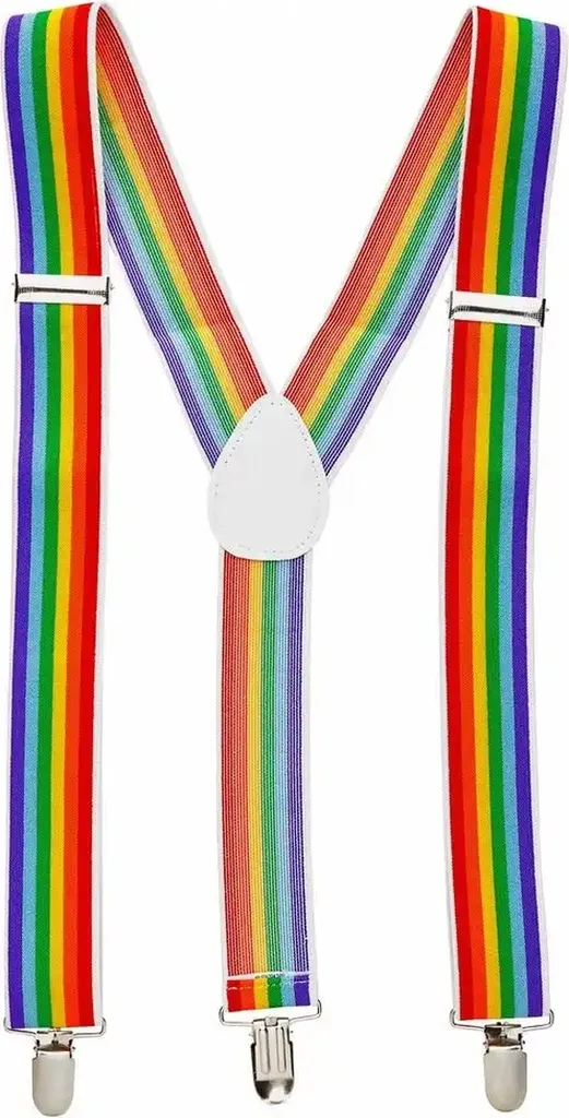 Bretelle Multicolori Uomo Regolabili | Accessori Moda Made in Italy