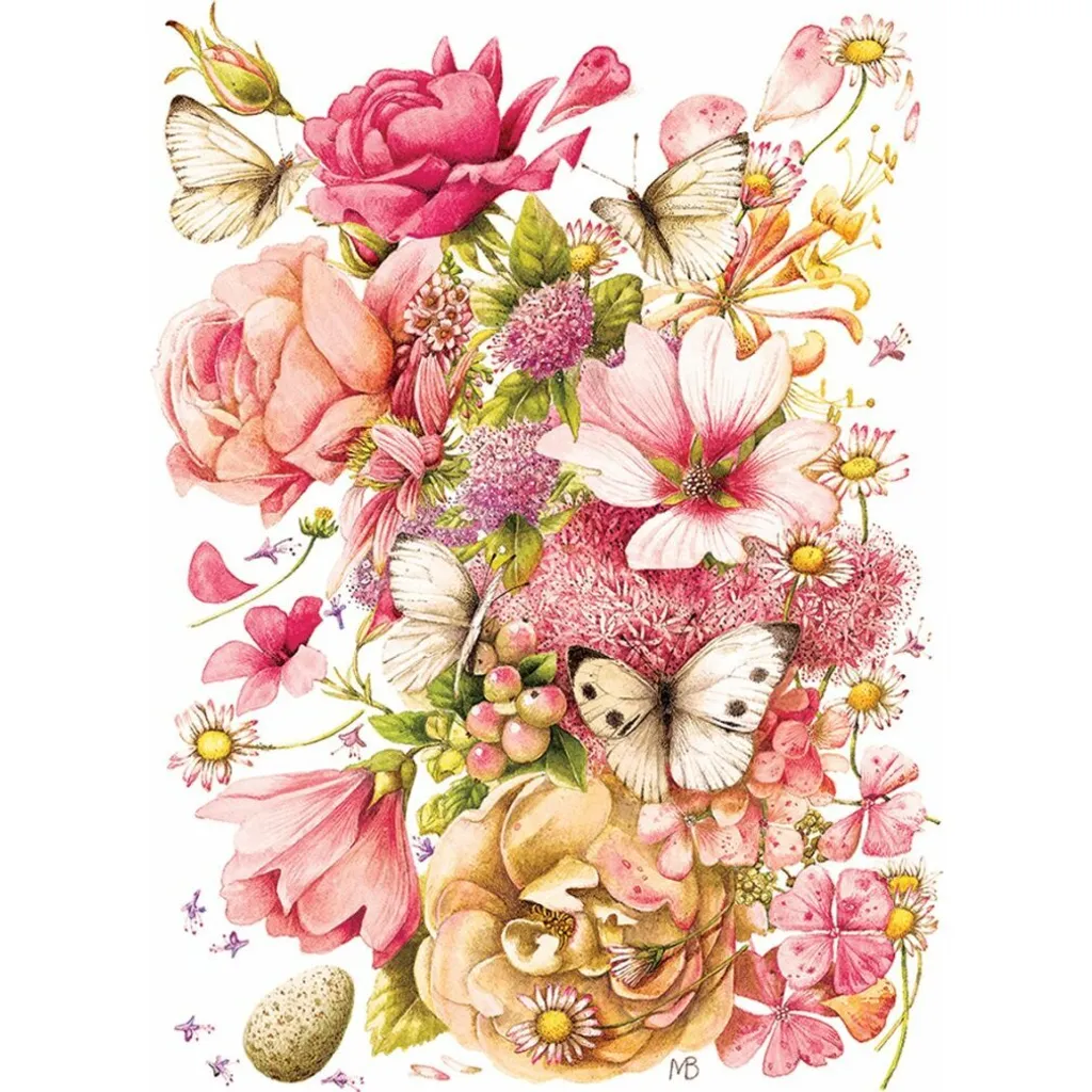 Puzzle 1000 pièces adulte nature morte florale pour loisir créatif