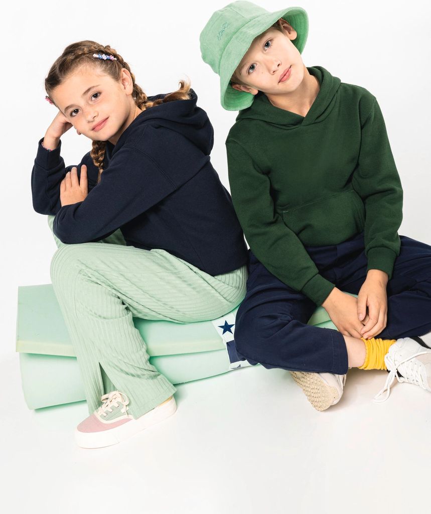 Kariban Kinder Kapuzenshirt Produktbild 
