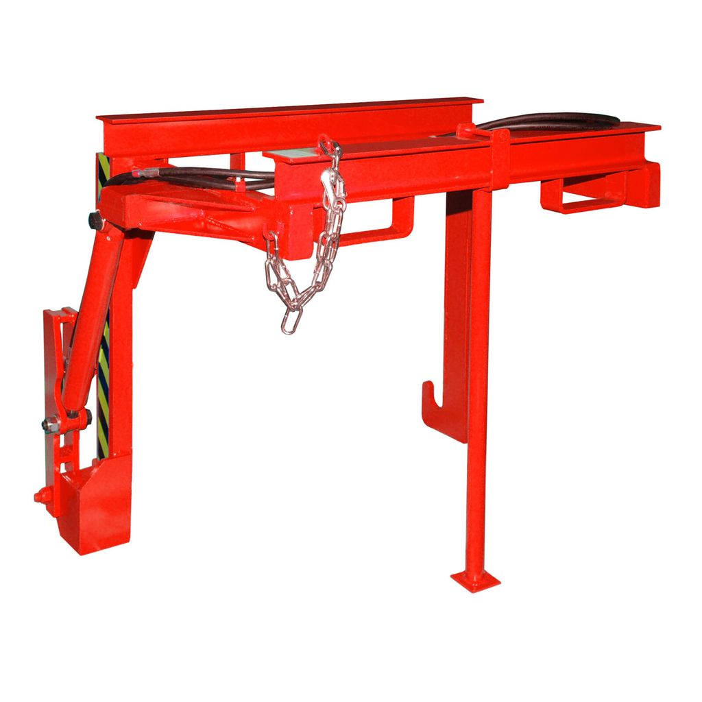 BAUER Kipptraverse - für Stapelkipper mit 900 l Volumen - hydraulisch - feuerrot