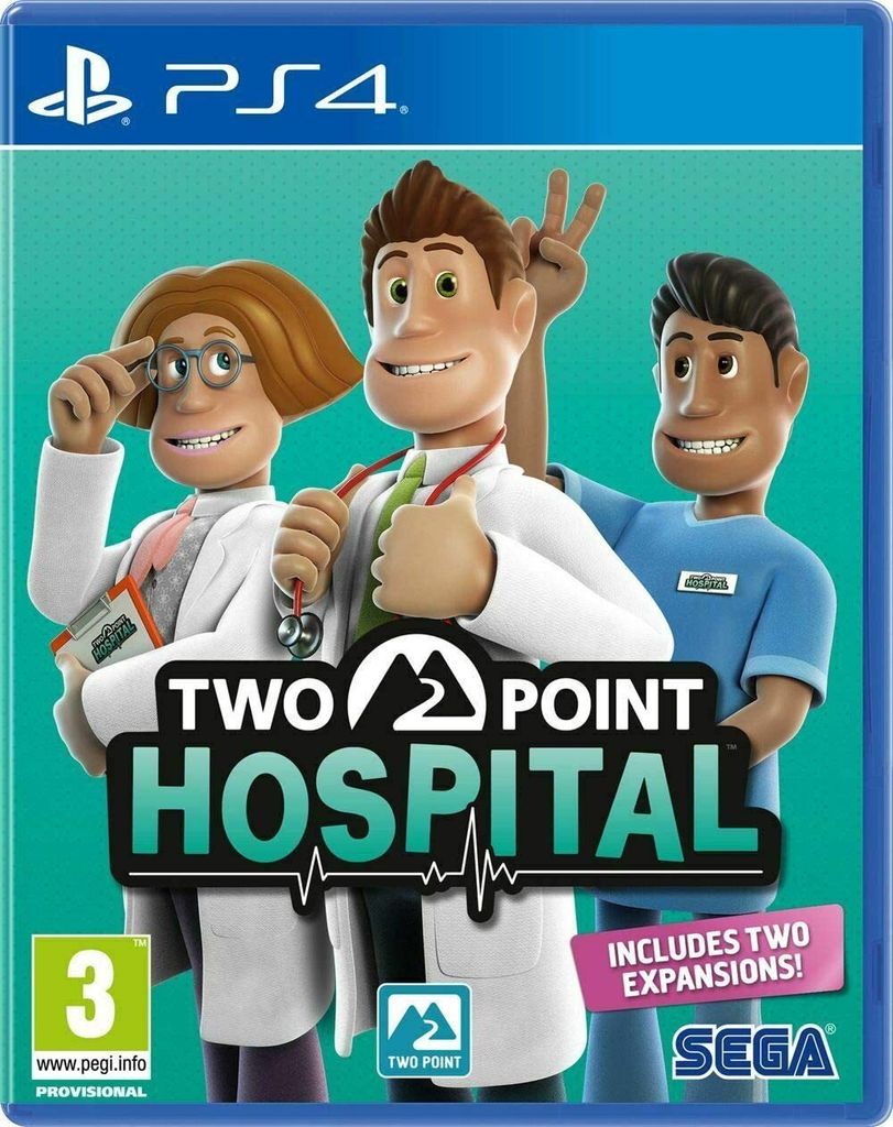 SEGA Two Point Hospital, PlayStation 4, E10+ (Jeder über 10 Produktbild 