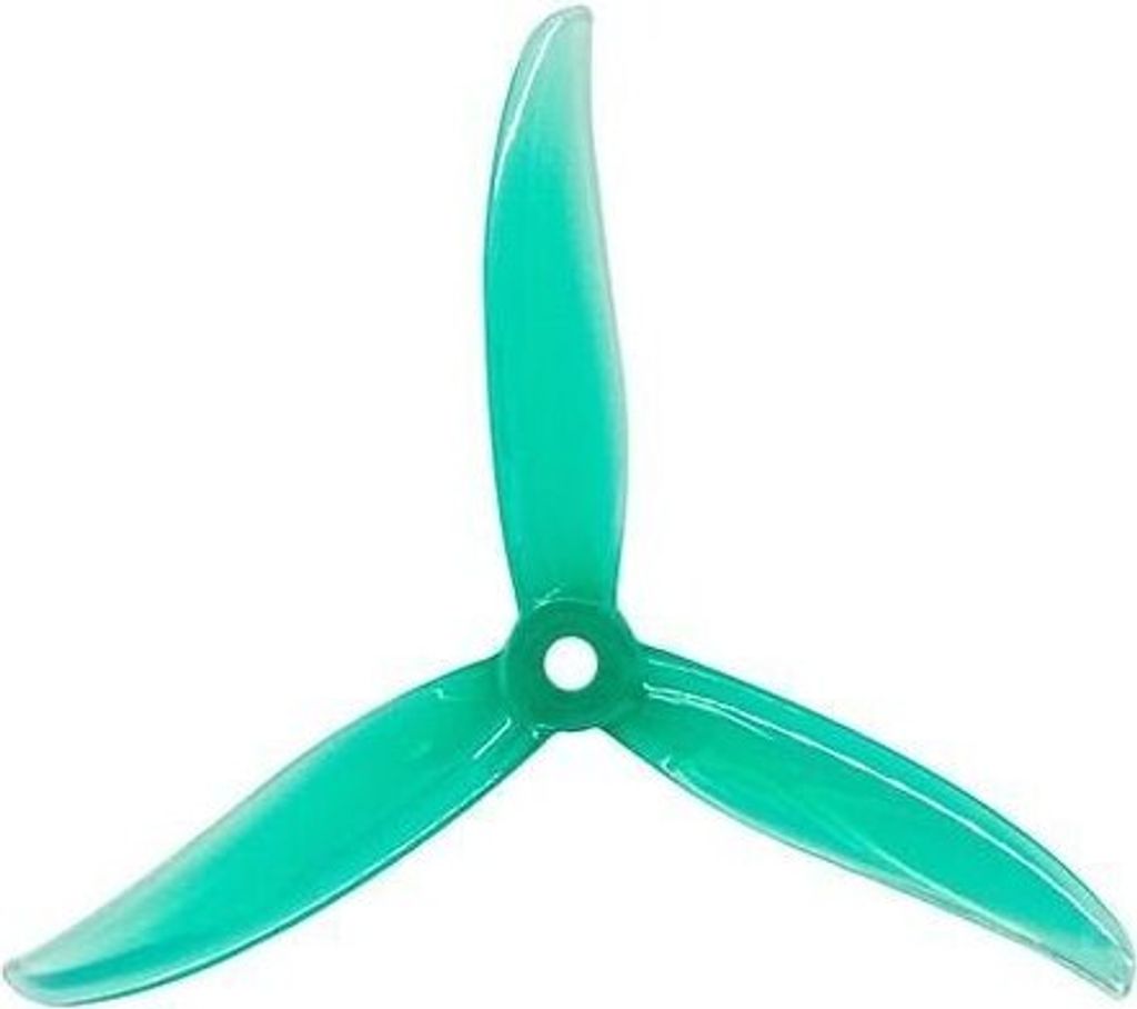 Gemfan SBANG 4934-3 Durable 3-Blatt Propeller 4,9 Zoll CW Green