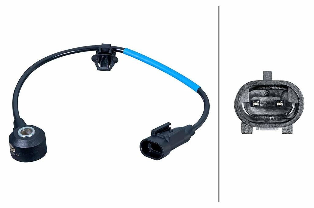 Klopfsensor 2-polig HELLA Sensorik-Expertise passend für u.a. HYUNDAI i30