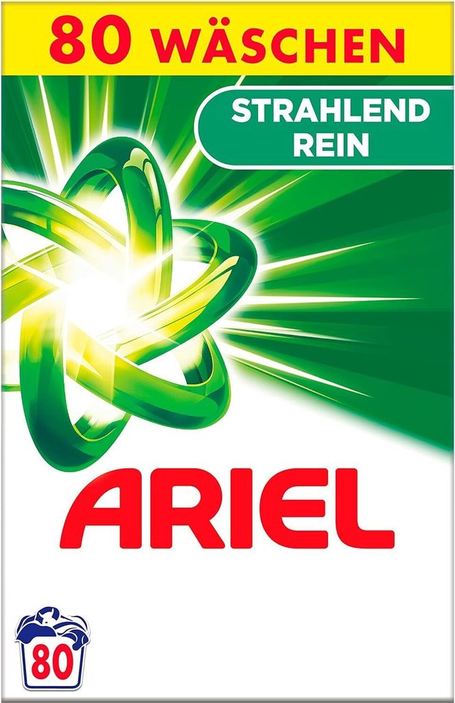 Ariel Universal Waschpulver 5,2 kg 80 Wäschen