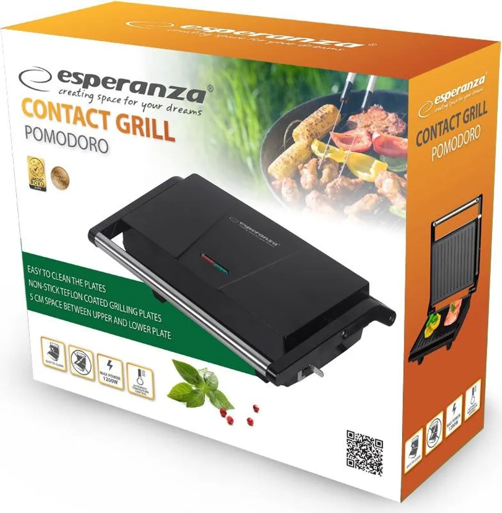 Gril électrique 1200W plaques aluminium et revêtement téflon robuste - 3