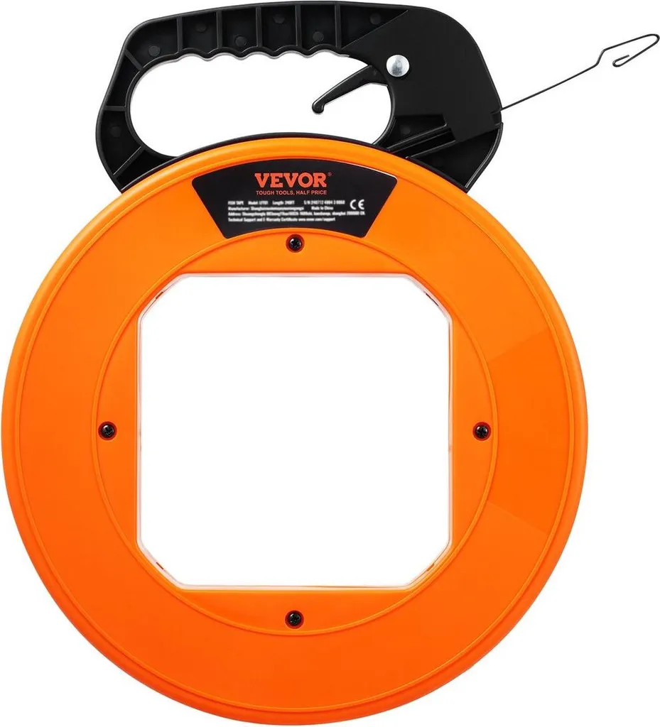 Passage de câbles difficile ? Optez pour ce tire-fil acier de 120 pieds - 10