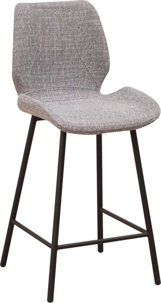 Sgabello da Bar Happyment Grigio Chiaro - Comfort per i tuoi Ospiti