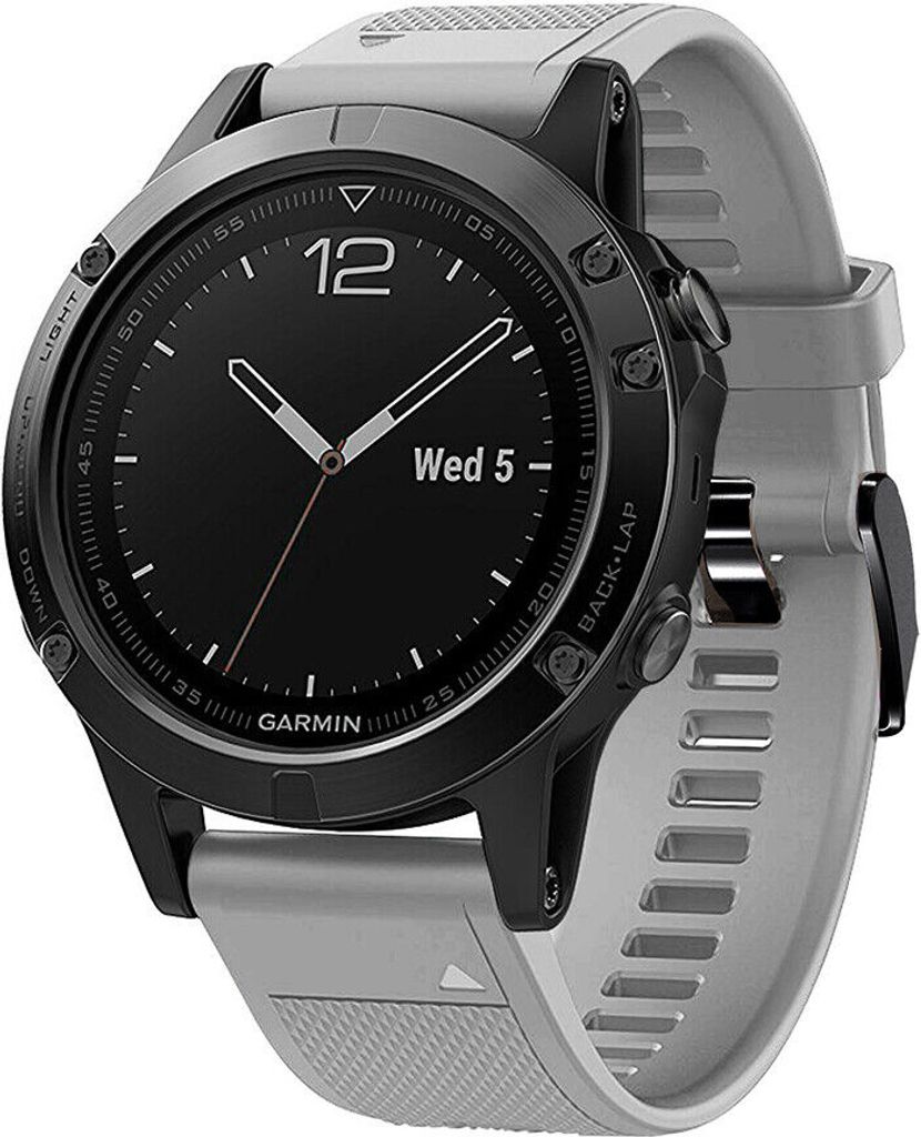 Strap-it Silikonarmband Für Garmin Fenix 5s / 6s – Bequem, Wasserabweisend, Einfach Zu Wechseln
