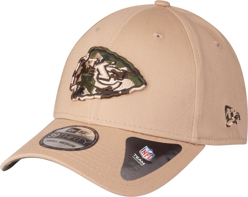 New Era 39Thirty Stretch Cap - CAMO Kansas City Chiefs L/XL