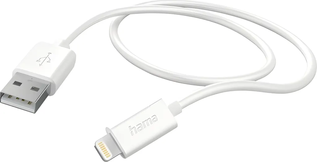Hama 00201579 cavo Lightning 1 m Bianco